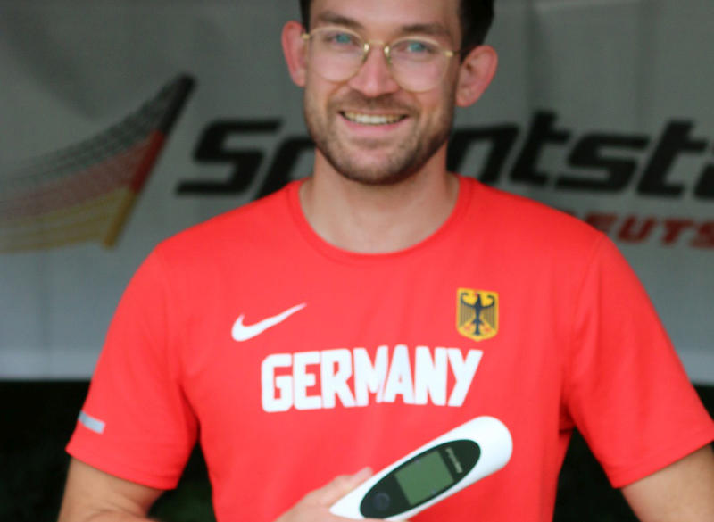 Sascha Turek, Physiotherapeeut DLV, mit dem physiokey