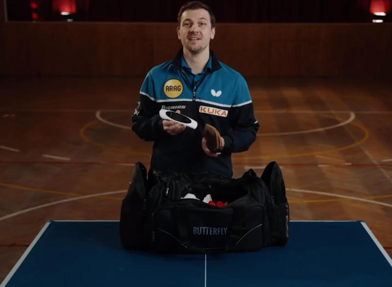 Timo Boll, Tischtennis-Spieler, mit dem physiokey